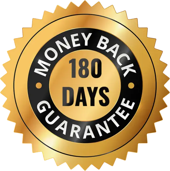 Jellyforce 60-day money-back guarantee badge